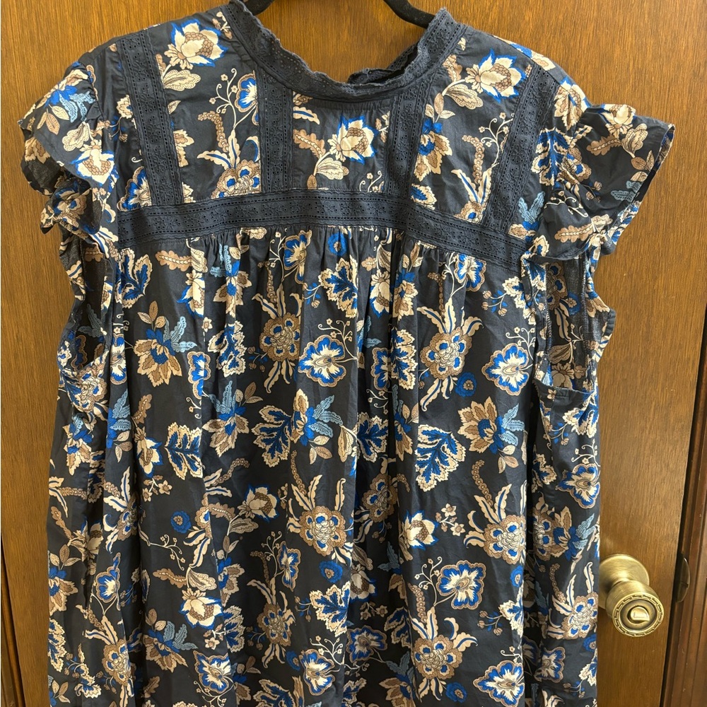 Lane Bryant Floral Blouse
